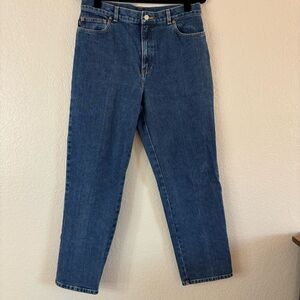 Vintage Lauren Jeans Co Size 10 Ladies Straight Leg High Waist Jeans